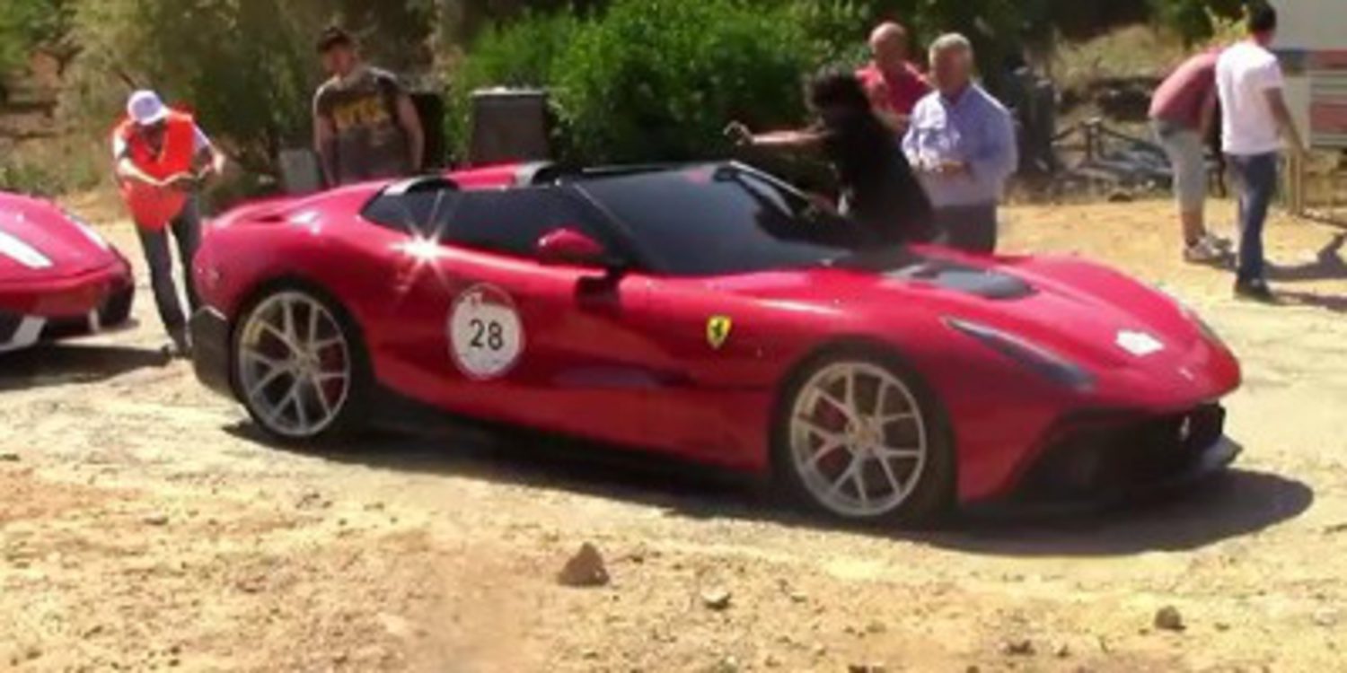 Primeras imágenes del Ferrari F12 TRS
