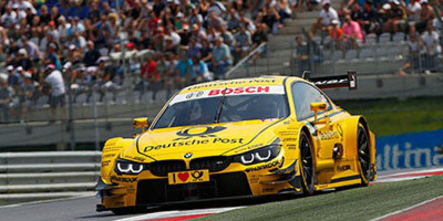 Timo Glock al frente de los FP1 en Nürburgring