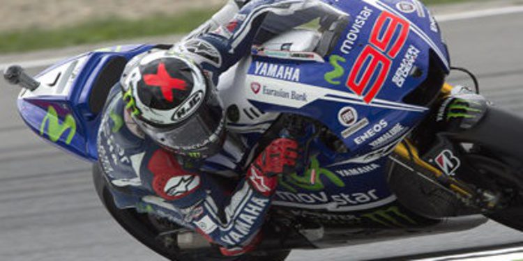 El warm up deja a Jorge Lorenzo al frente de MotoGP en Brno