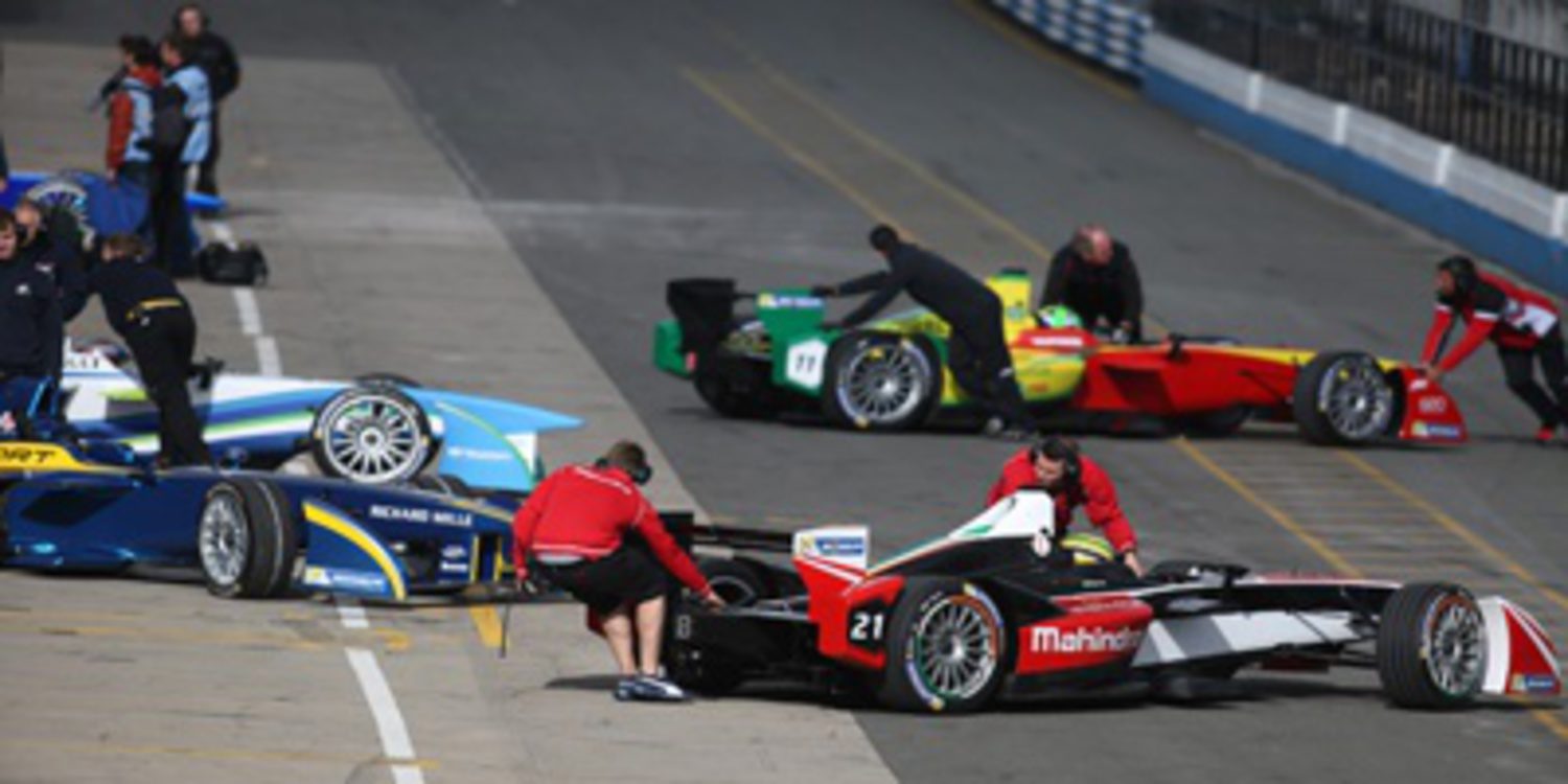 La Formula E termina su pretemporada en Donington