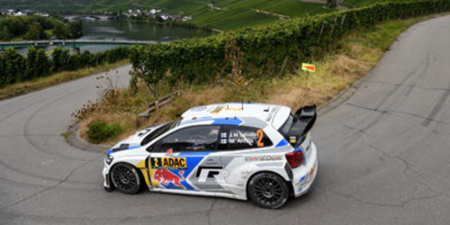Latvala con todo en su mano para vencer en Alemania