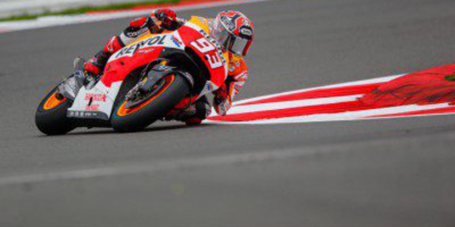 Marc Márquez se apunta la FP2 de MotoGP en Silverstone