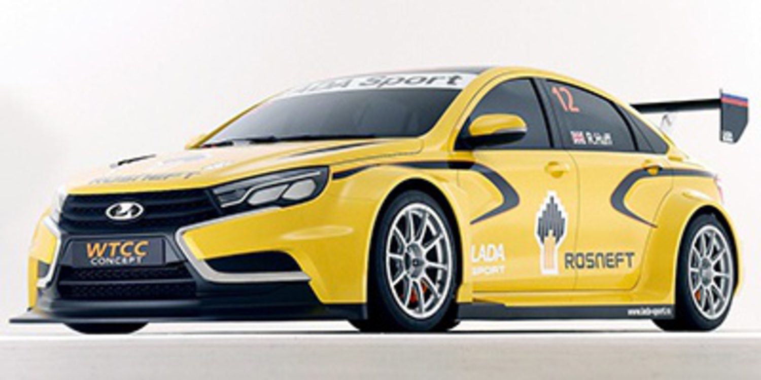 Lada presenta el nuevo Vesta WTCC en Moscú