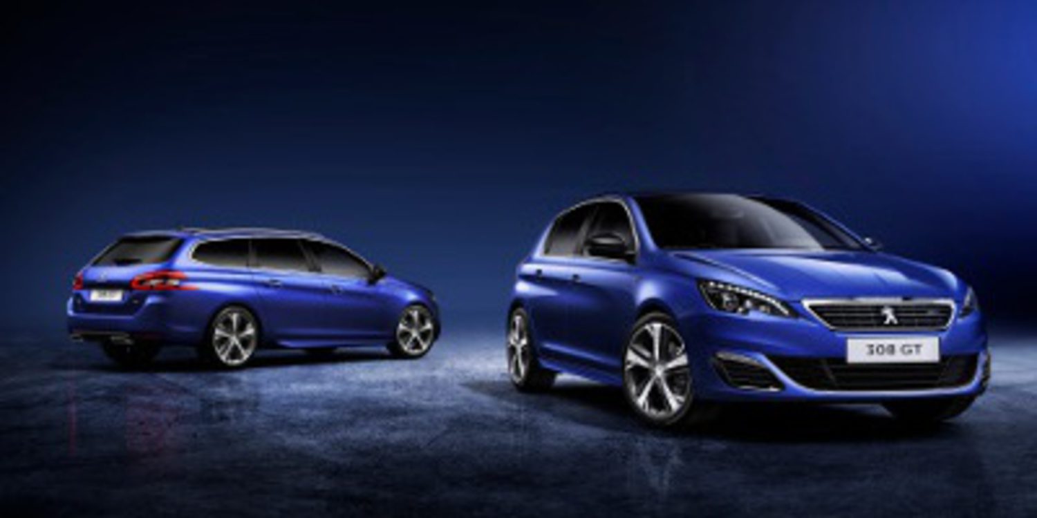 Peugeot presenta la versión GT, el 308 más deportivo