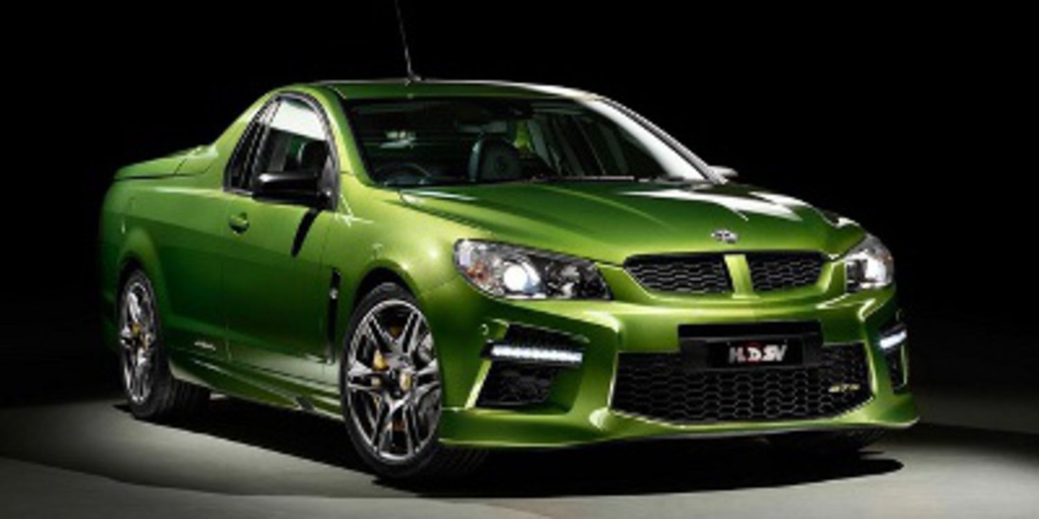 Holden lanza el UTE más salvaje con 576 CV