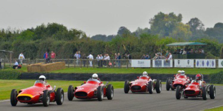 Homenaje al Maserati 250 F en el Goodwood Revival