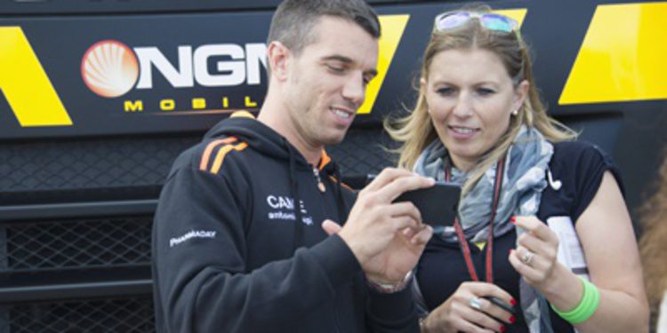 De Angelis corrió en Misano con fractura de escafoides