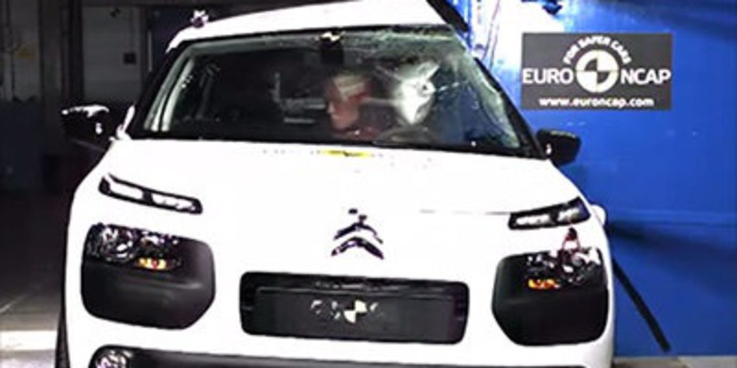 El Citroën C4 Cactus obtiene 4 estrellas en Euro Ncap