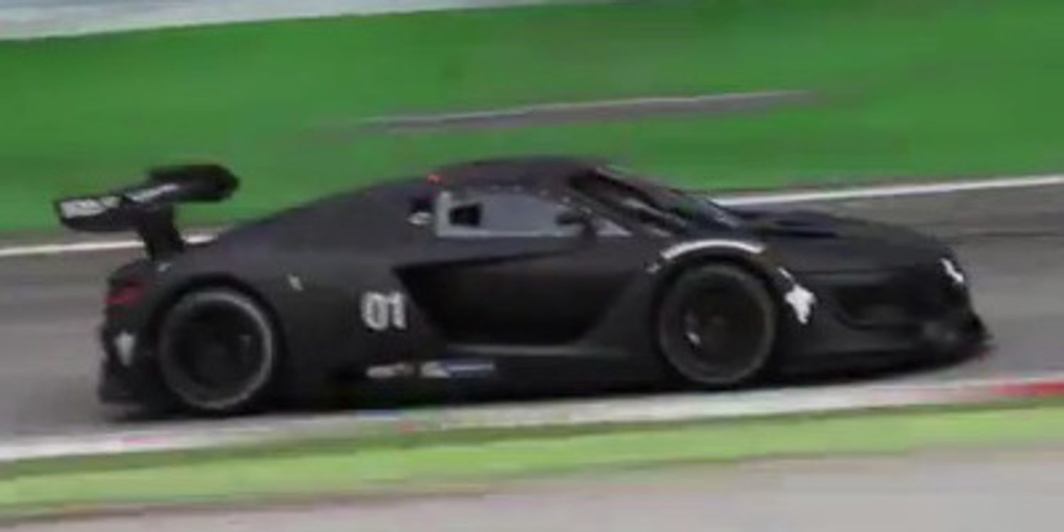Prototipo del Renault R.S. 01 rodando en vídeo