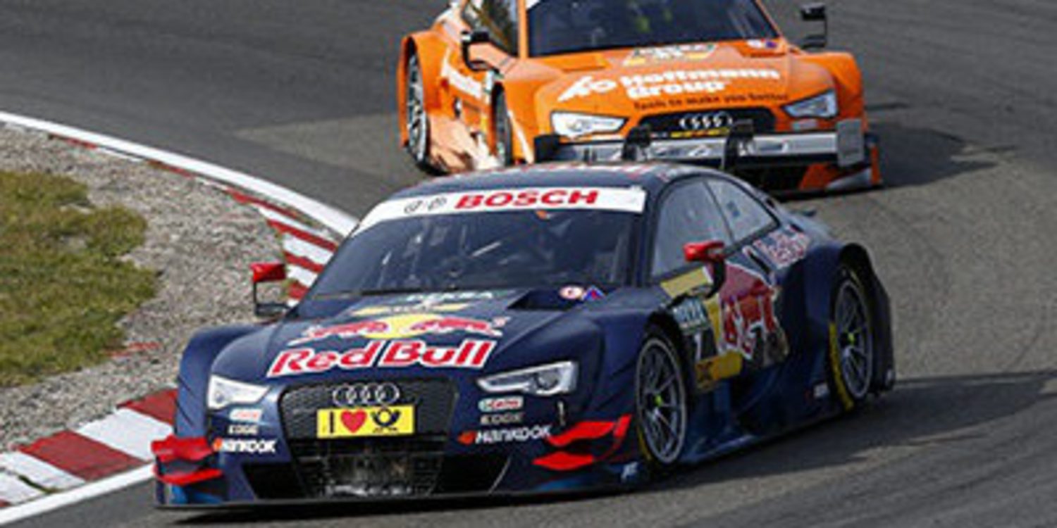 Mattias Ekström manda en los libres 1 de Hockenheim II