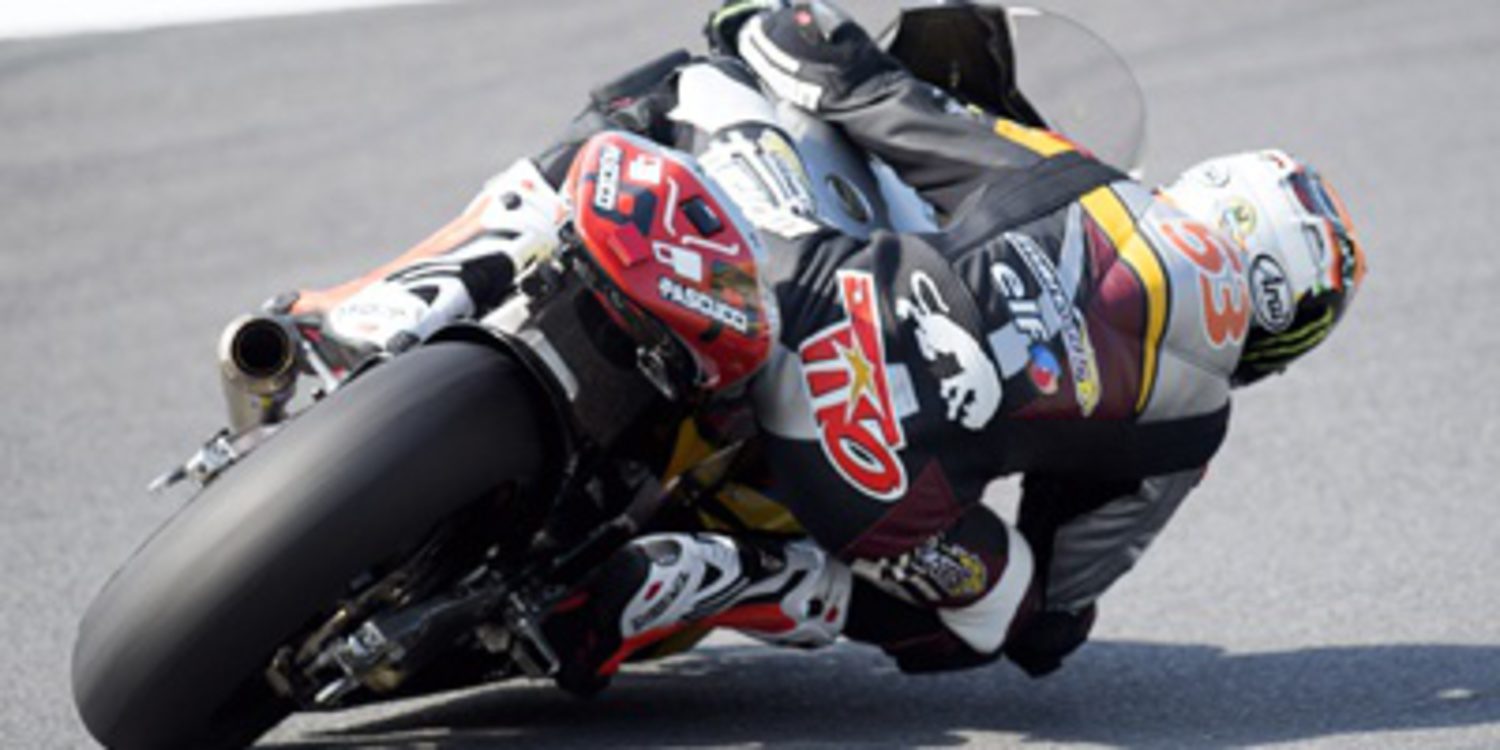 Rabat recuerda su mandato en Moto2 en el warm up