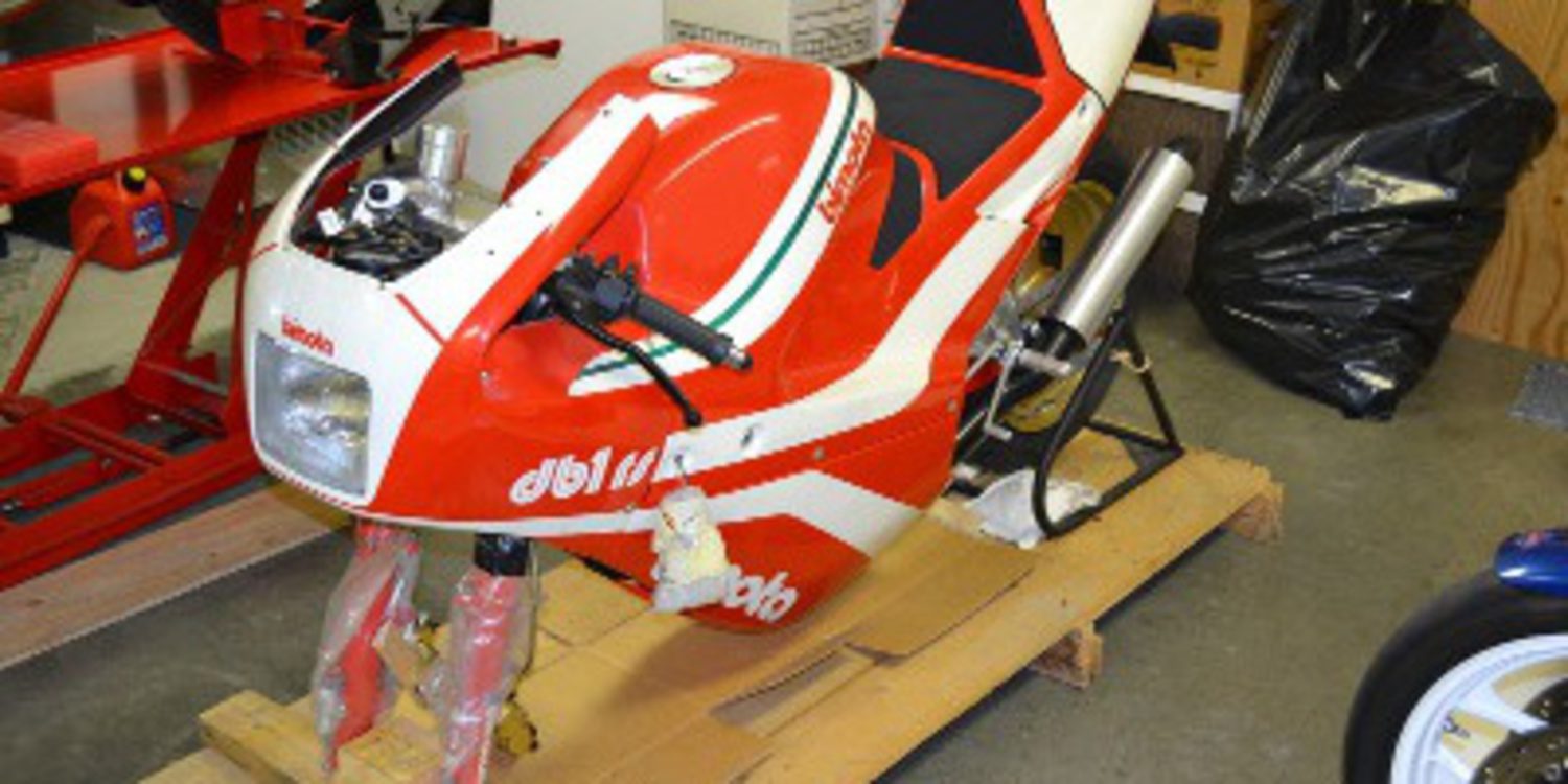 Subastan una Bimota DB1 SR a estrenar de 1987