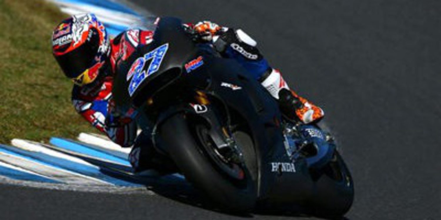 Termina el test de Casey Stoner con HRC en Motegi