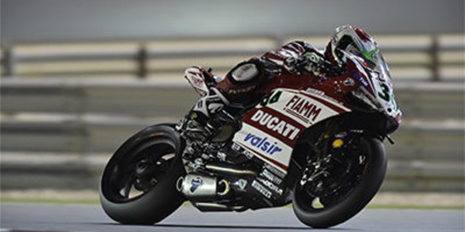 Davide Giugliano, el más rápido del FP3 en Losail