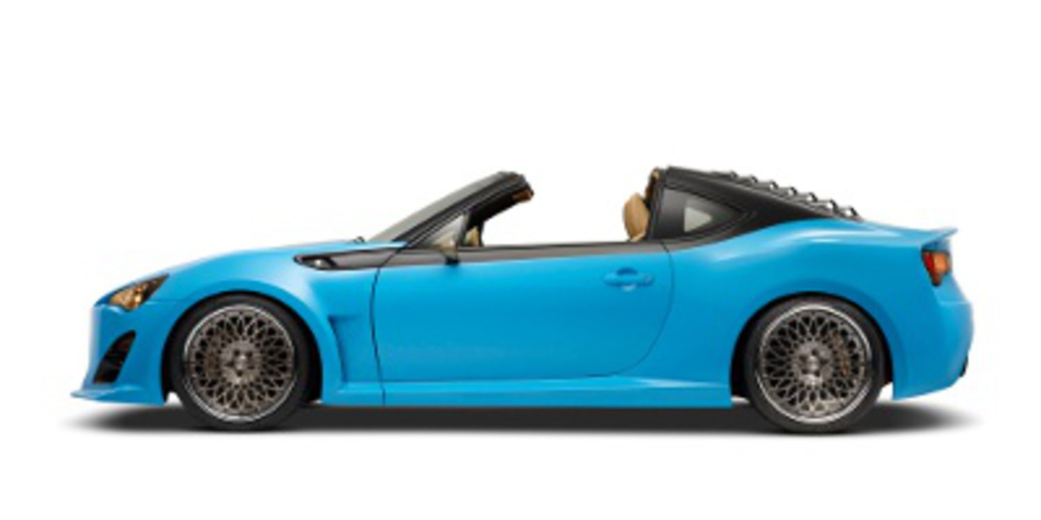 Scion desvela el FR-S T1, versión targa de nuestro GT86