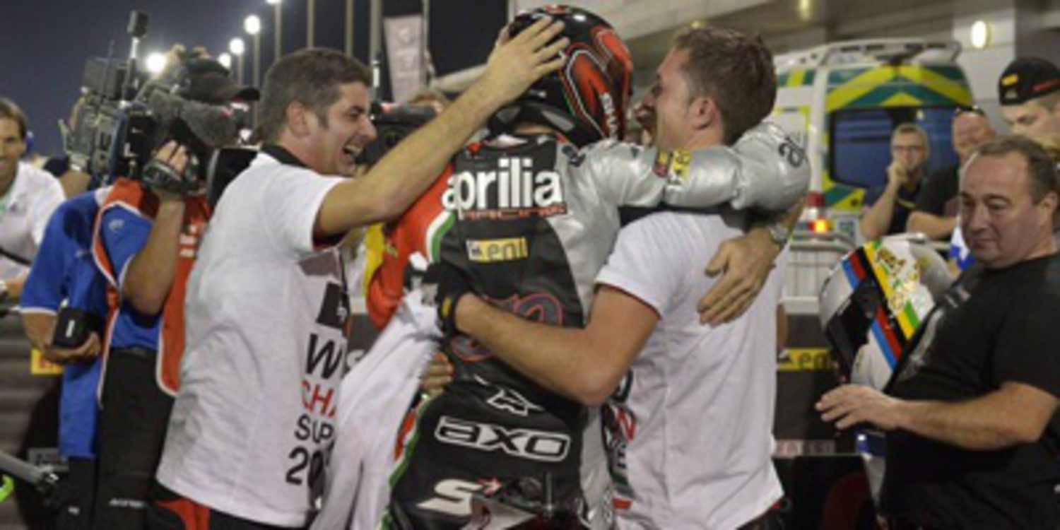 Sylvain Guintoli, campeón de Superbikes por constancia