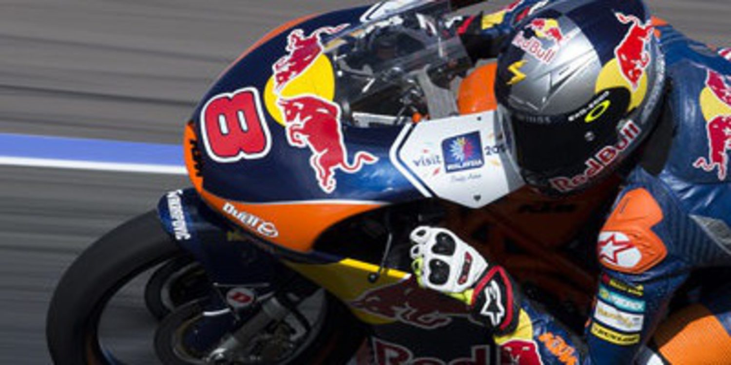 Jack Miller mete presión a Márquez hasta en el warm up