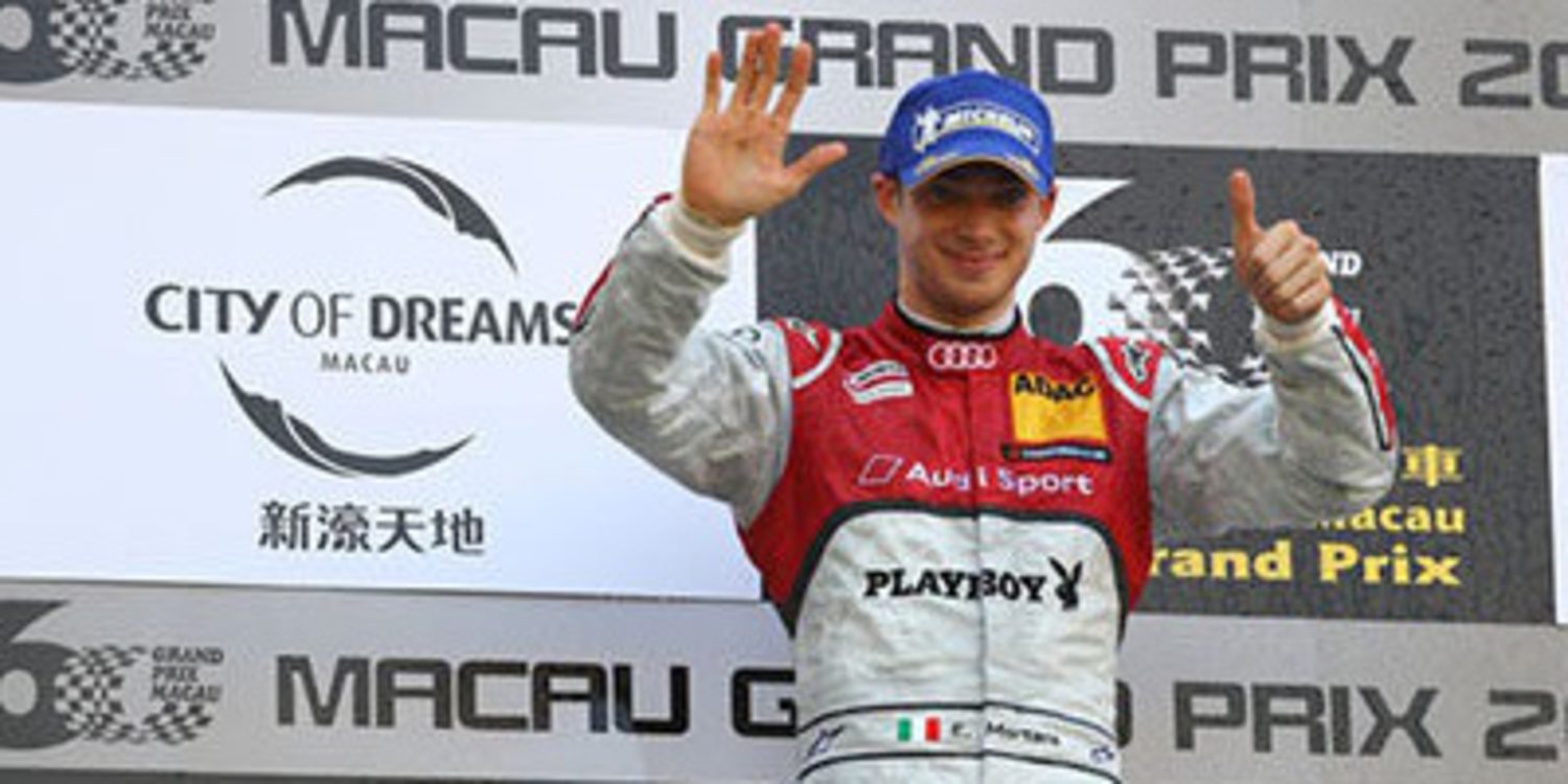 Edoardo Mortara parte hacia Macao para la Copa GT
