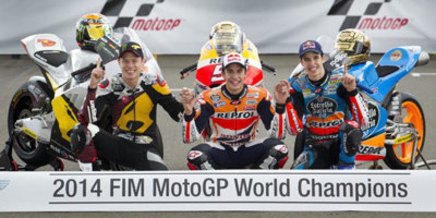 Así queda el Mundial MotoGP 2014 tras el GP de Valencia