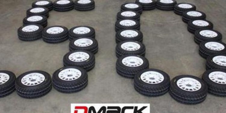 50 pruebas en el Mundial de Rallies para DMACK
