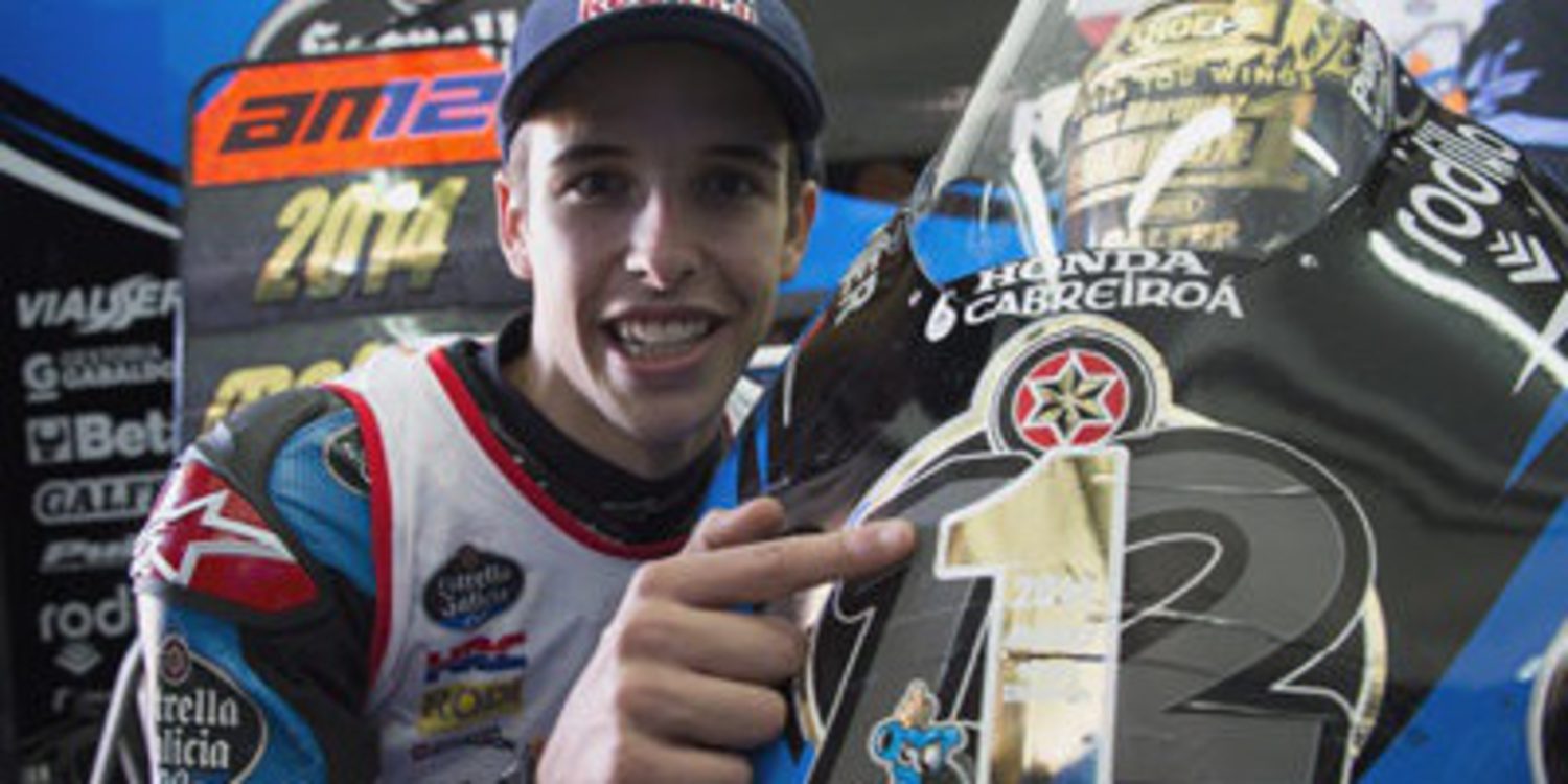 Palabras, números y video del campeón Alex Márquez