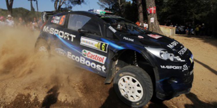 El subcampeonato es el objetivo de M-Sport en Gales