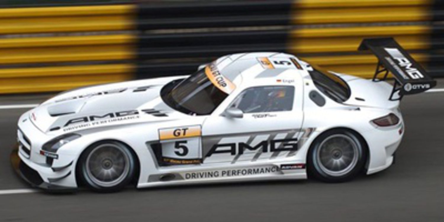 Maro Engel arranca al frente de la GT Cup en Macao