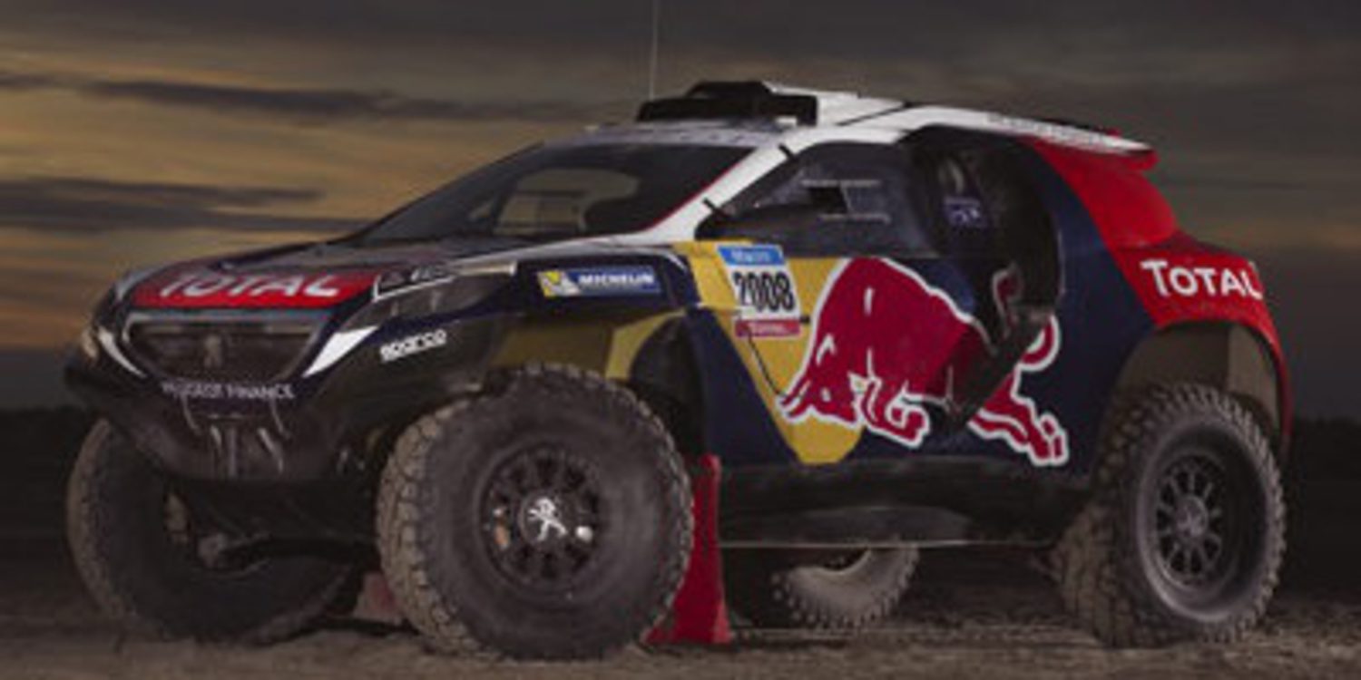 Peugeot presenta los colores de 'guerra' de su 2008 DKR