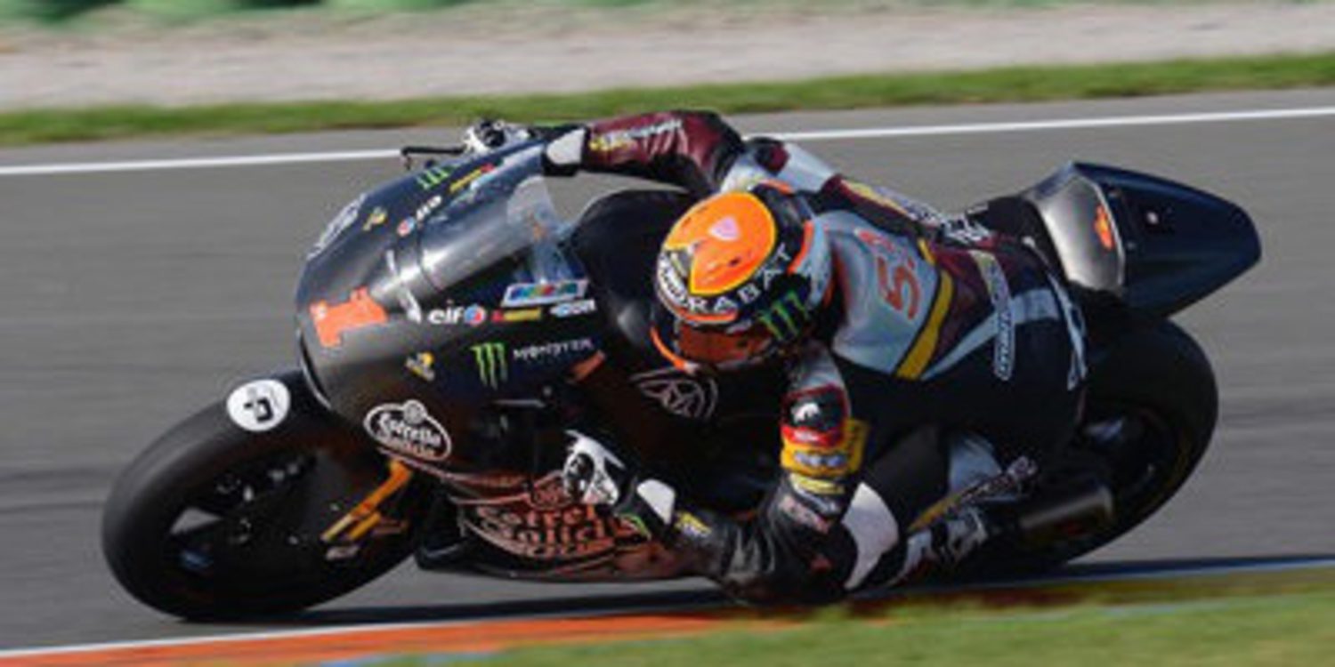 Tito Rabat y Karel Hanika arrancan el test en Valencia al frente