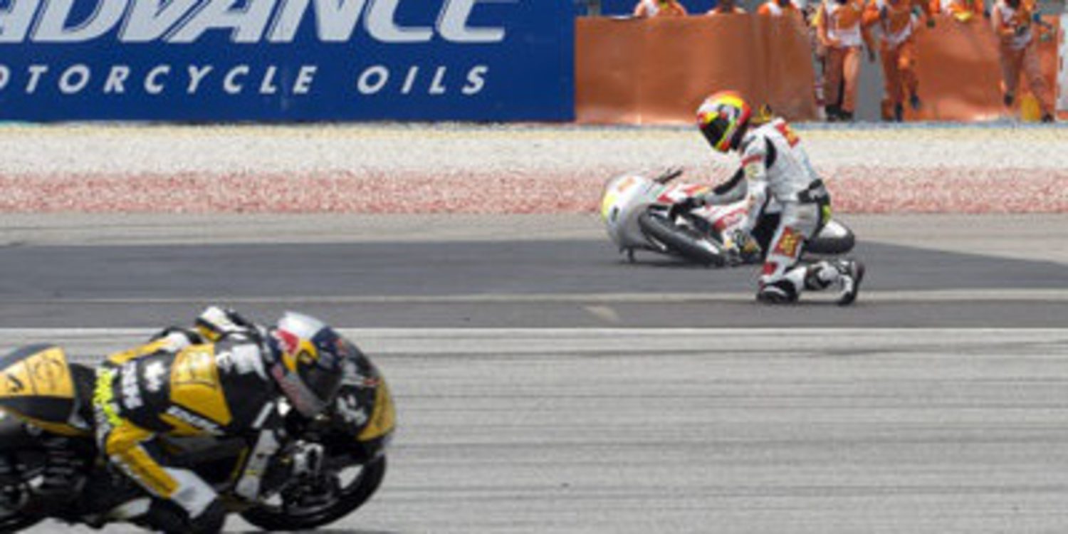 El Mundial de MotoGP 2014 resumido en caídas
