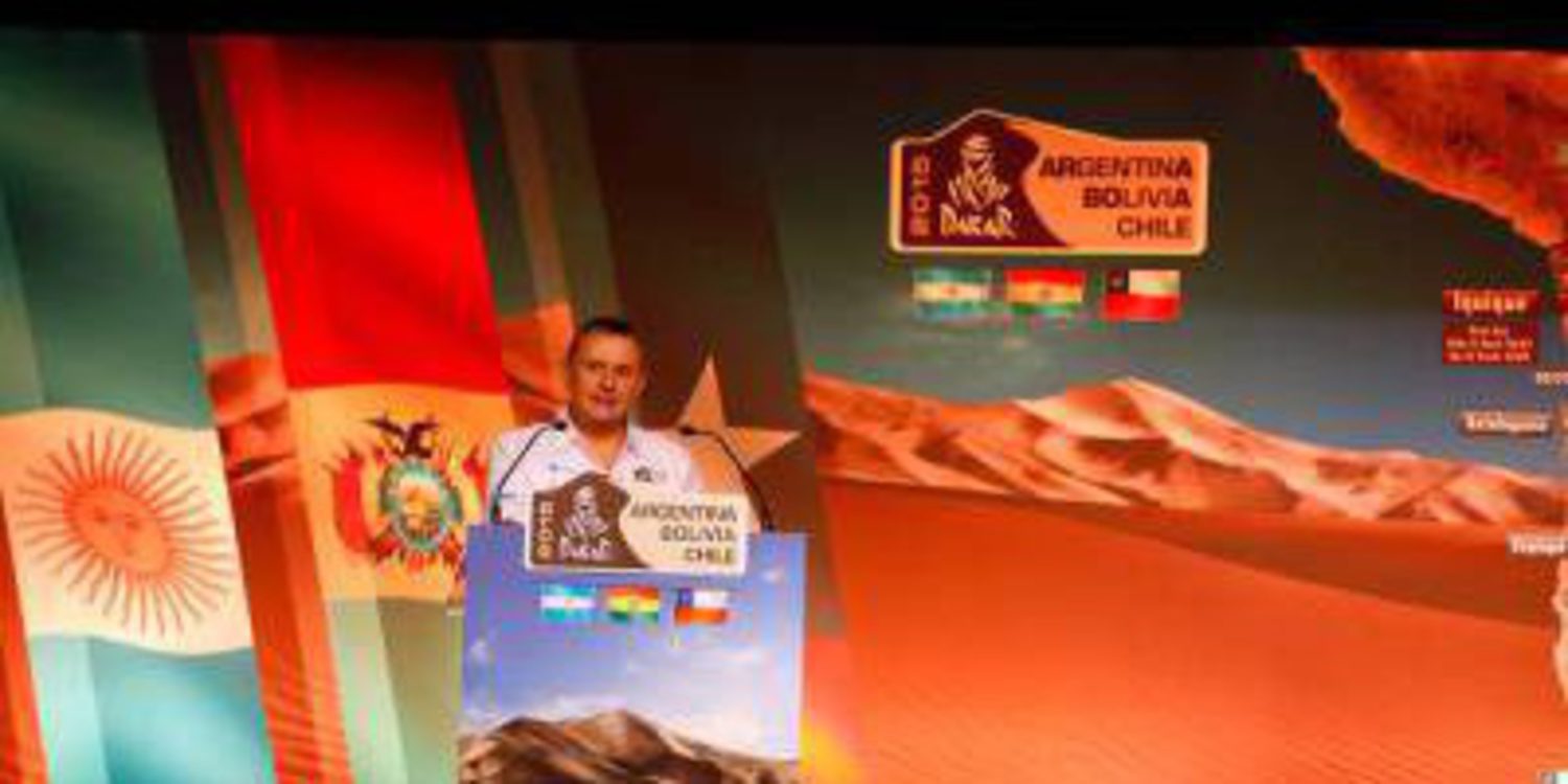 Presentación del Dakar 2015 en París