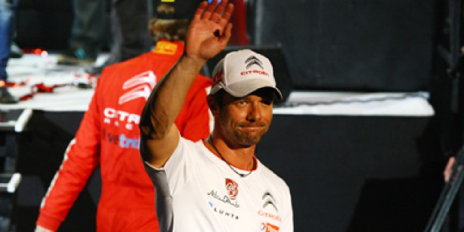 Sebastien Loeb en el Rally de Montecarlo 2015 con un DS3 WRC