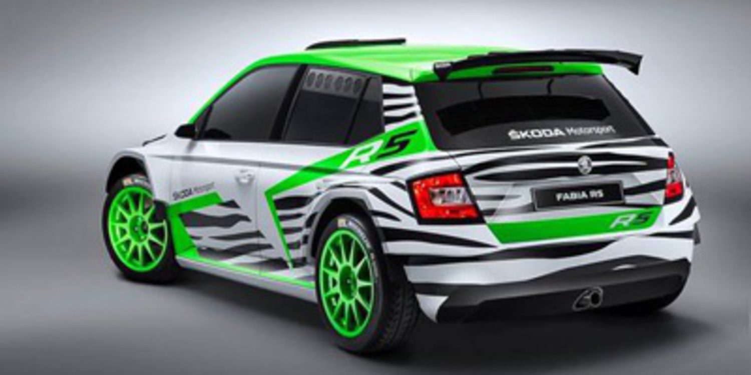 Primeras imágenes oficiales del Skoda Fabia R5