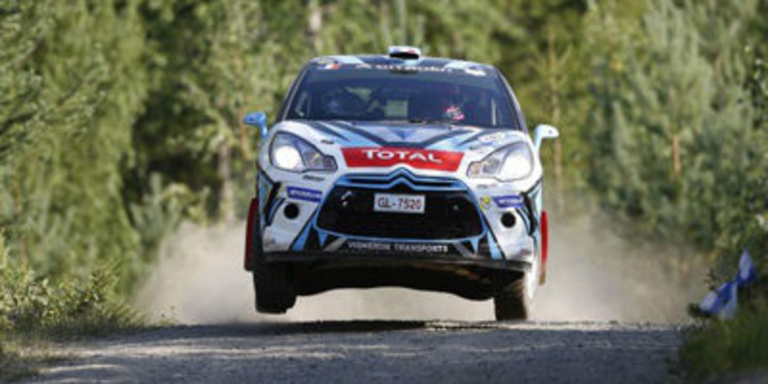 Quentin Giordano cerca de cerrar su programa en WRC2