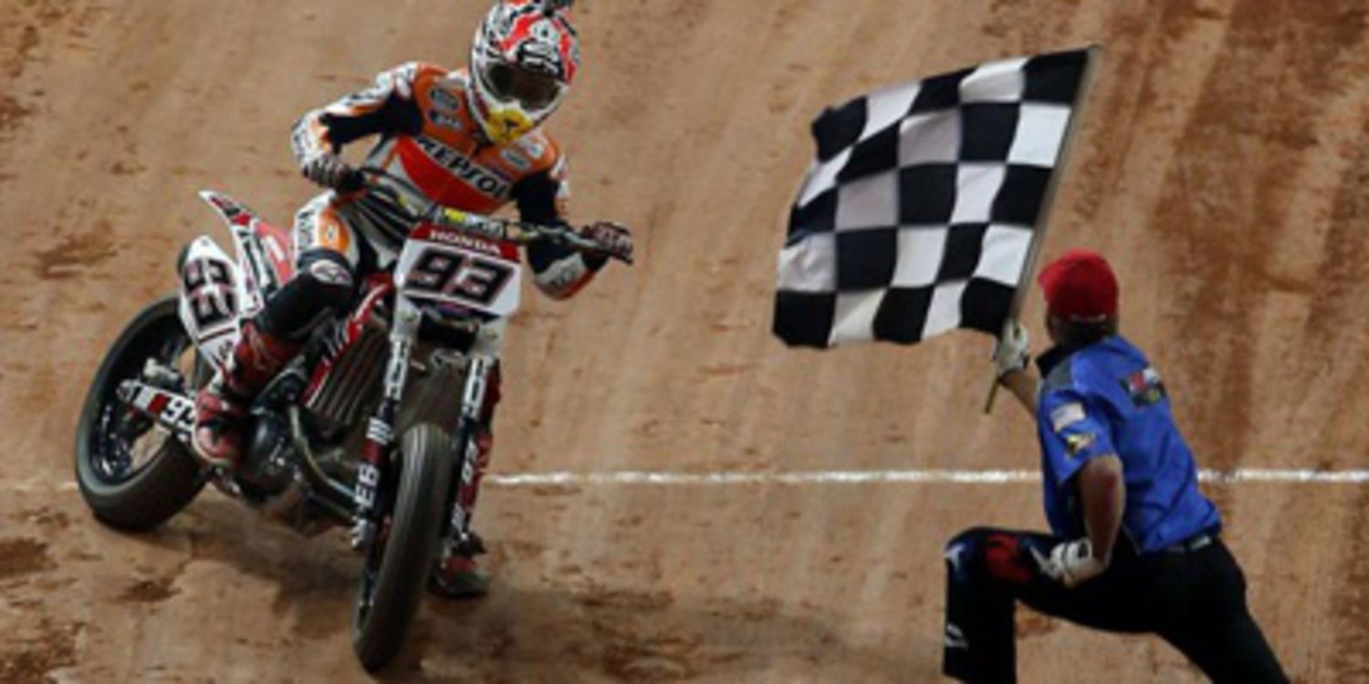 Marc Márquez gana el II Superprestigio Dirt Track