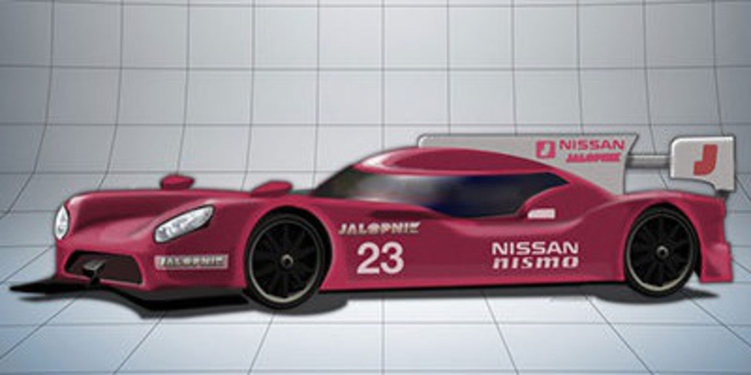 Este podría ser el aspecto del Nissan LMP1 para 2015