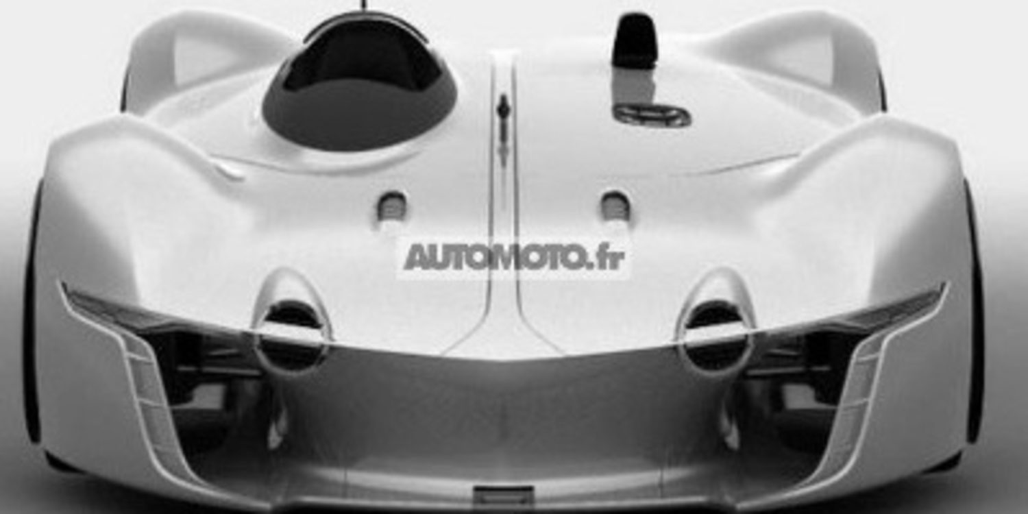 Filtrado el Renault Alpine Vision Gran Turismo concept