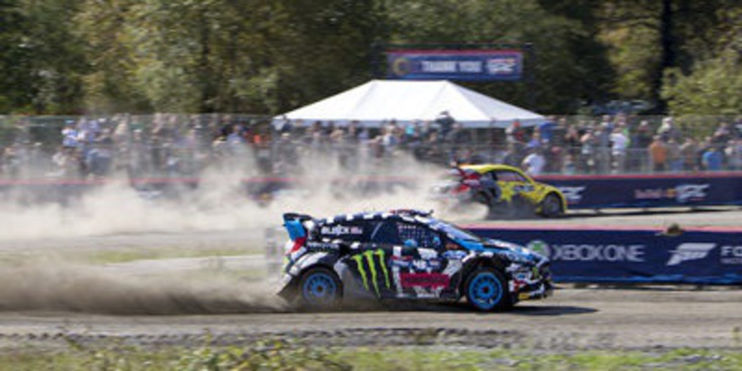 Ken Block lidera el programa de rallycross de M-Sport