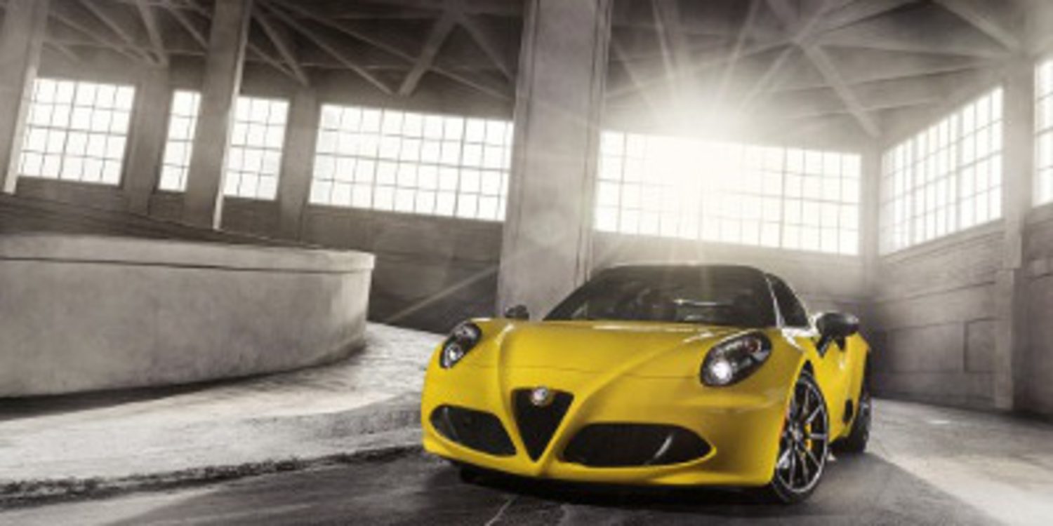 Presentación oficial del nuevo Alfa Romeo 4C Spider