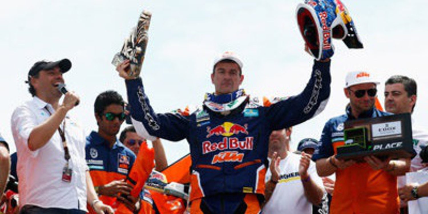 Dakar 2015: Los españoles en el podio de Buenos Aires