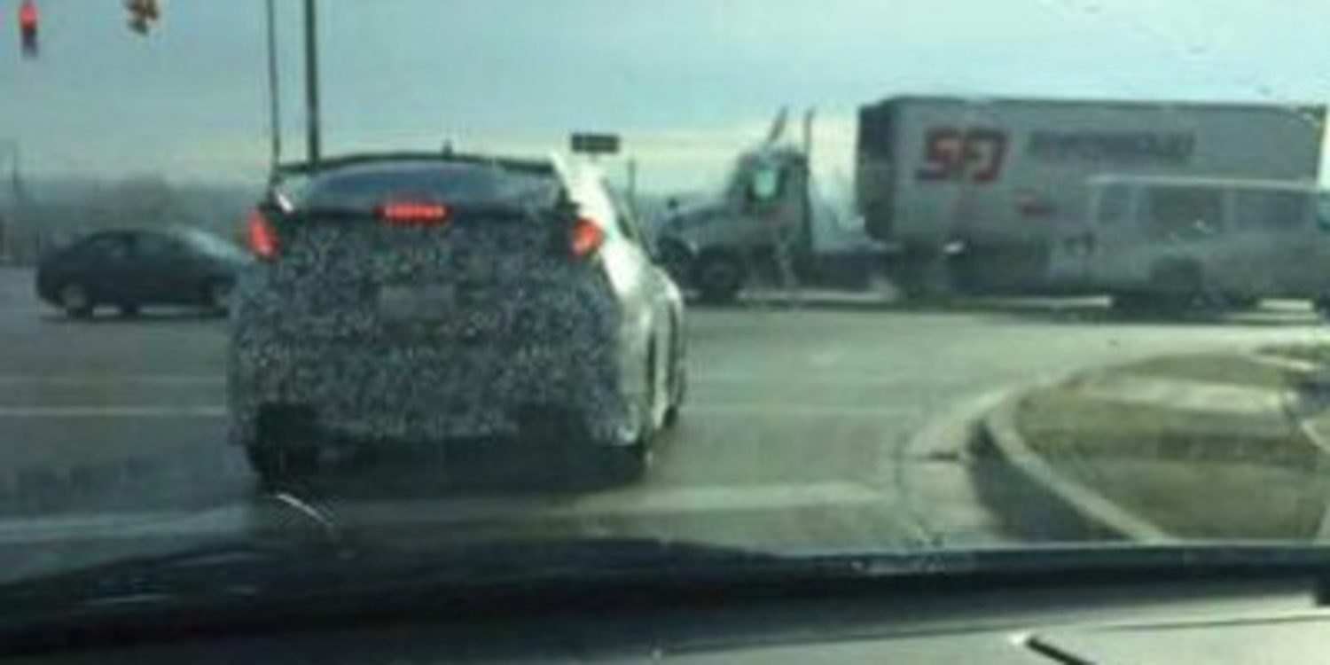 Cazada supuesta mula de la versión americana del Honda Civic Type-R