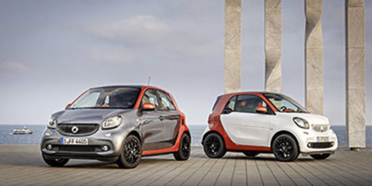 El nuevo Smart ForTwo ofrece un nuevo cambio automático