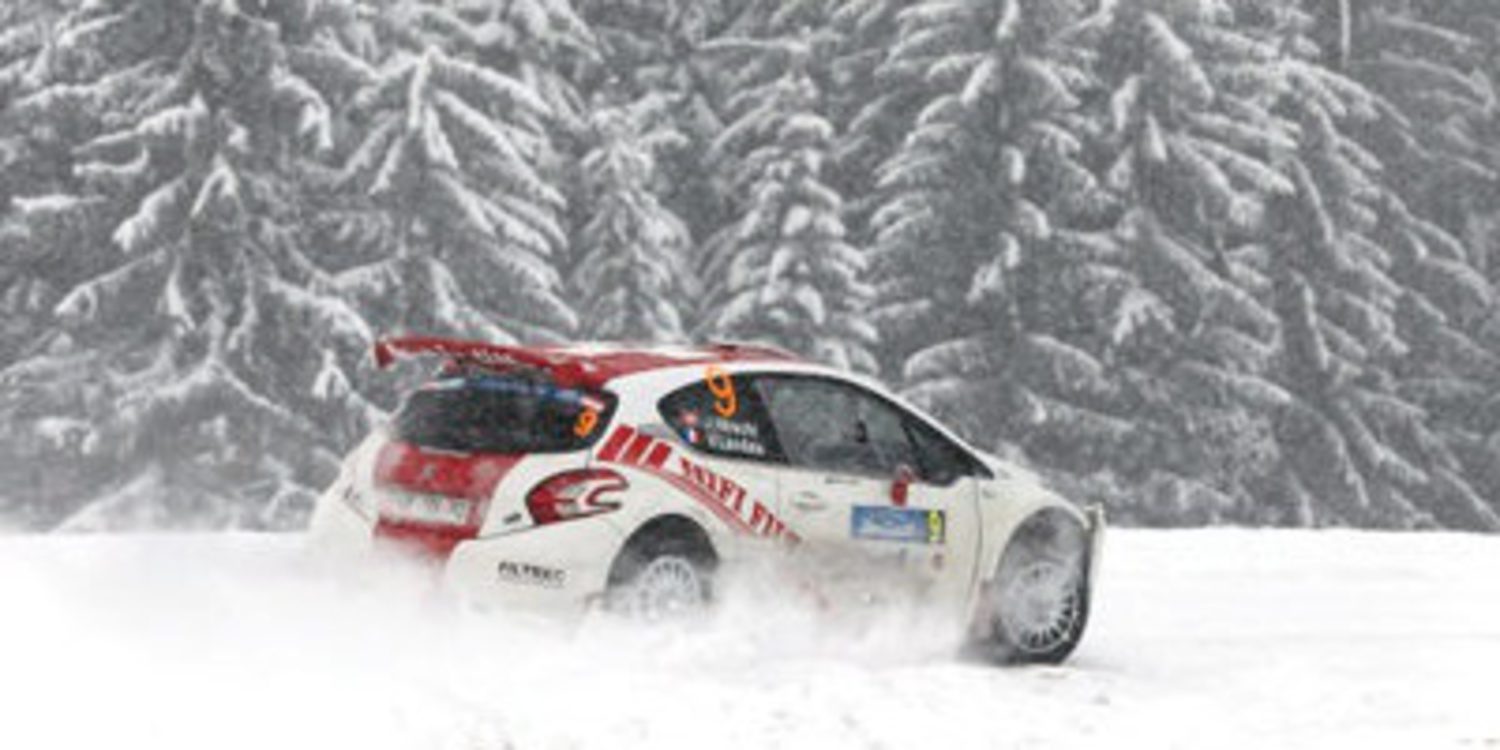 El Rally de Liepaja pone continuidad a la nieve en el ERC