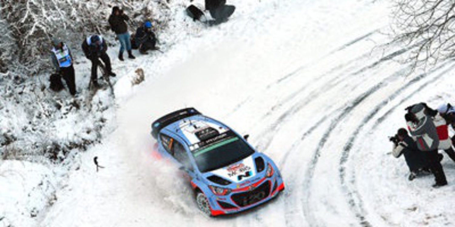 Tres pilotos y alineación inédita de Hyundai en Suecia