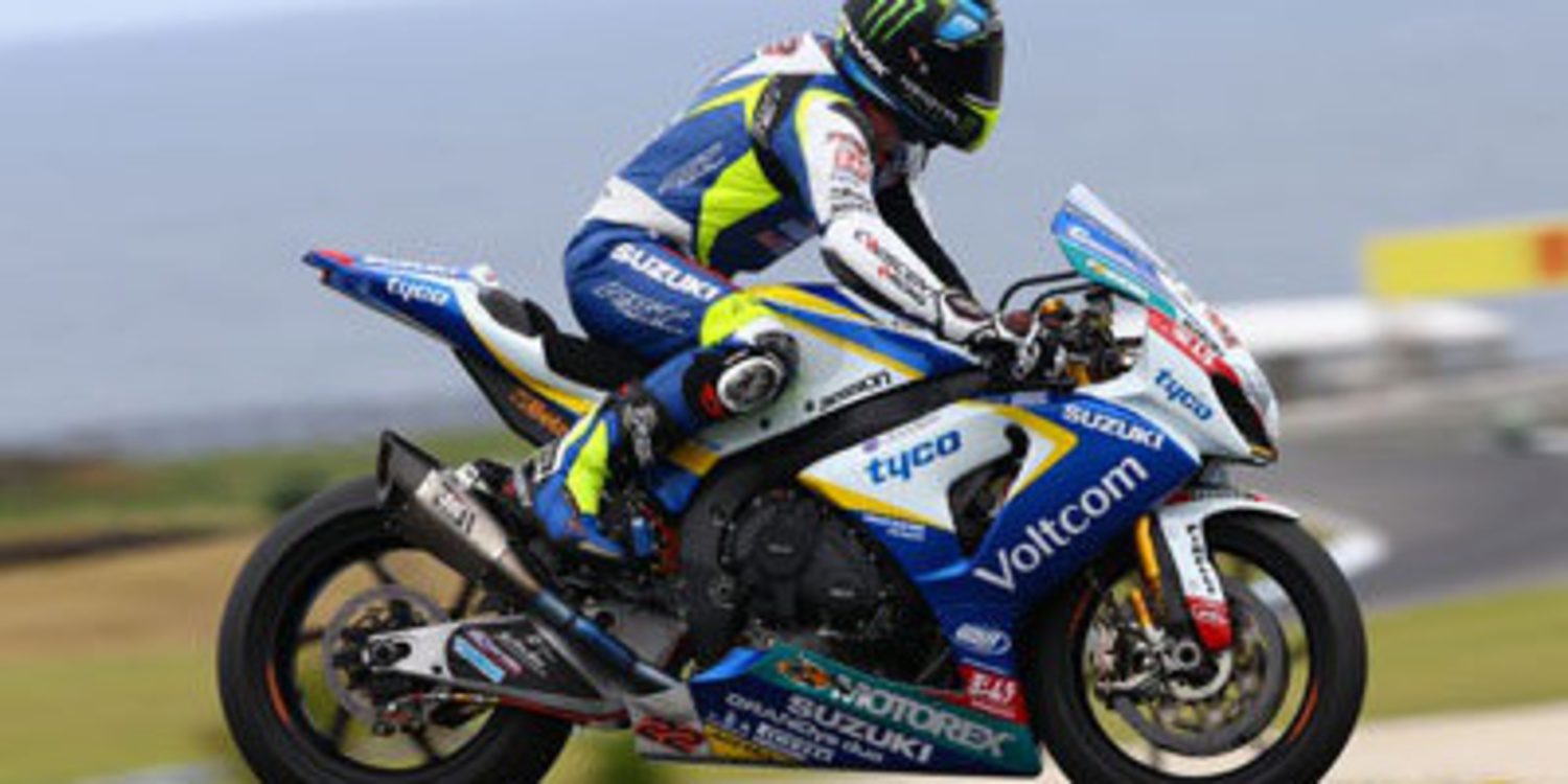 Alex Lowes repite en el cierre del test oficial WSBK