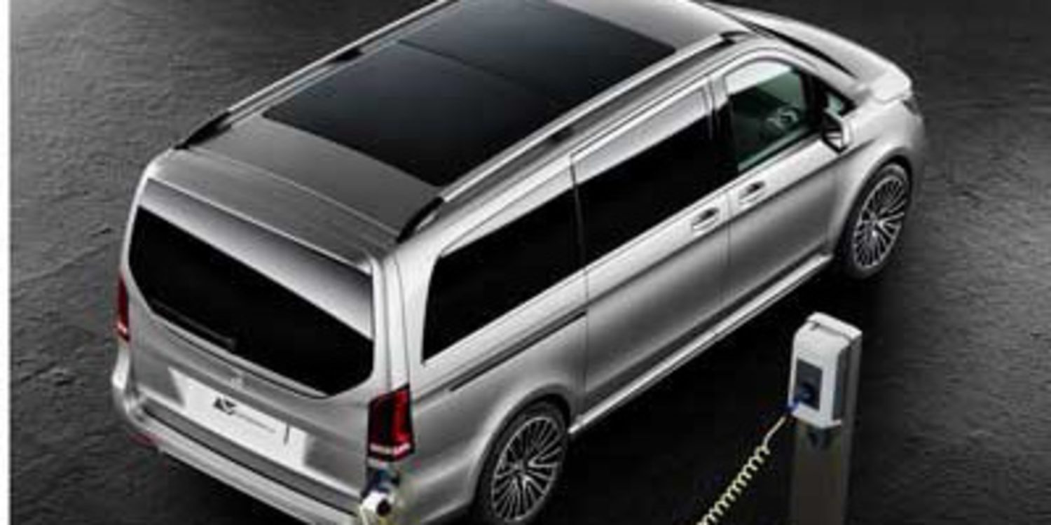 Mercedes Concept V-ision e: Imagina un Plug-In Hybrid