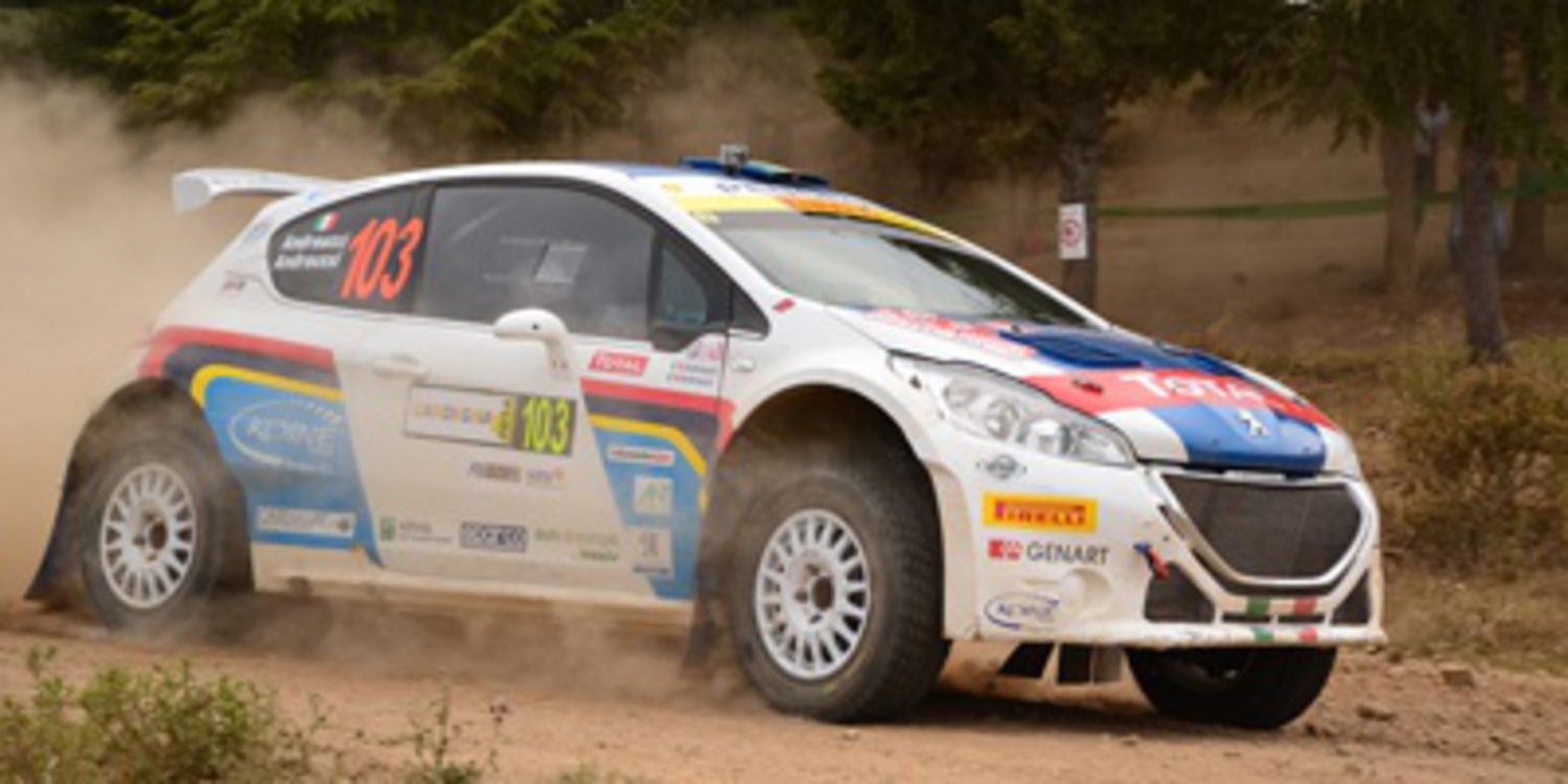 Presentación 'de altura' para el 208 T16 R5 de Andreucci