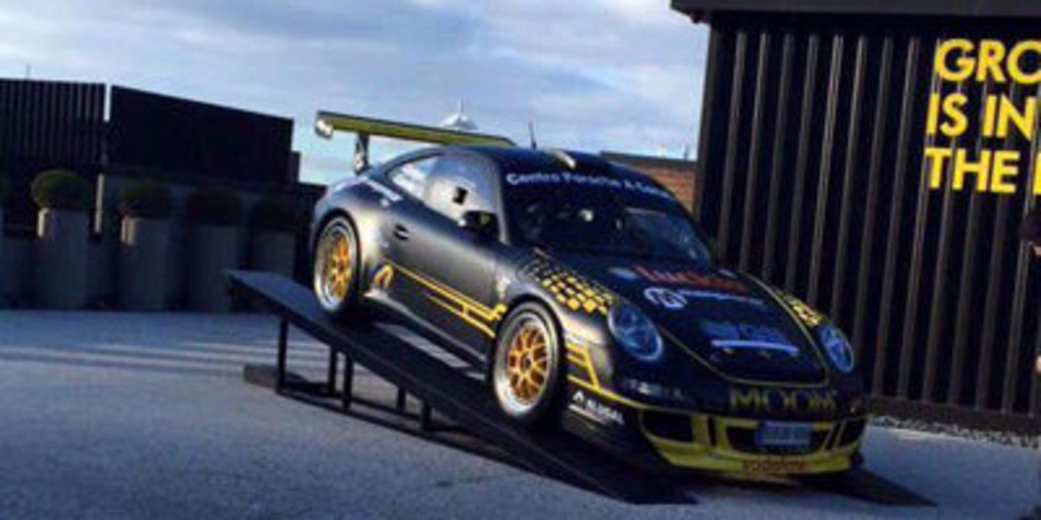 Espectacular el Porsche 911 GT3 2008 de Iago Caamaño
