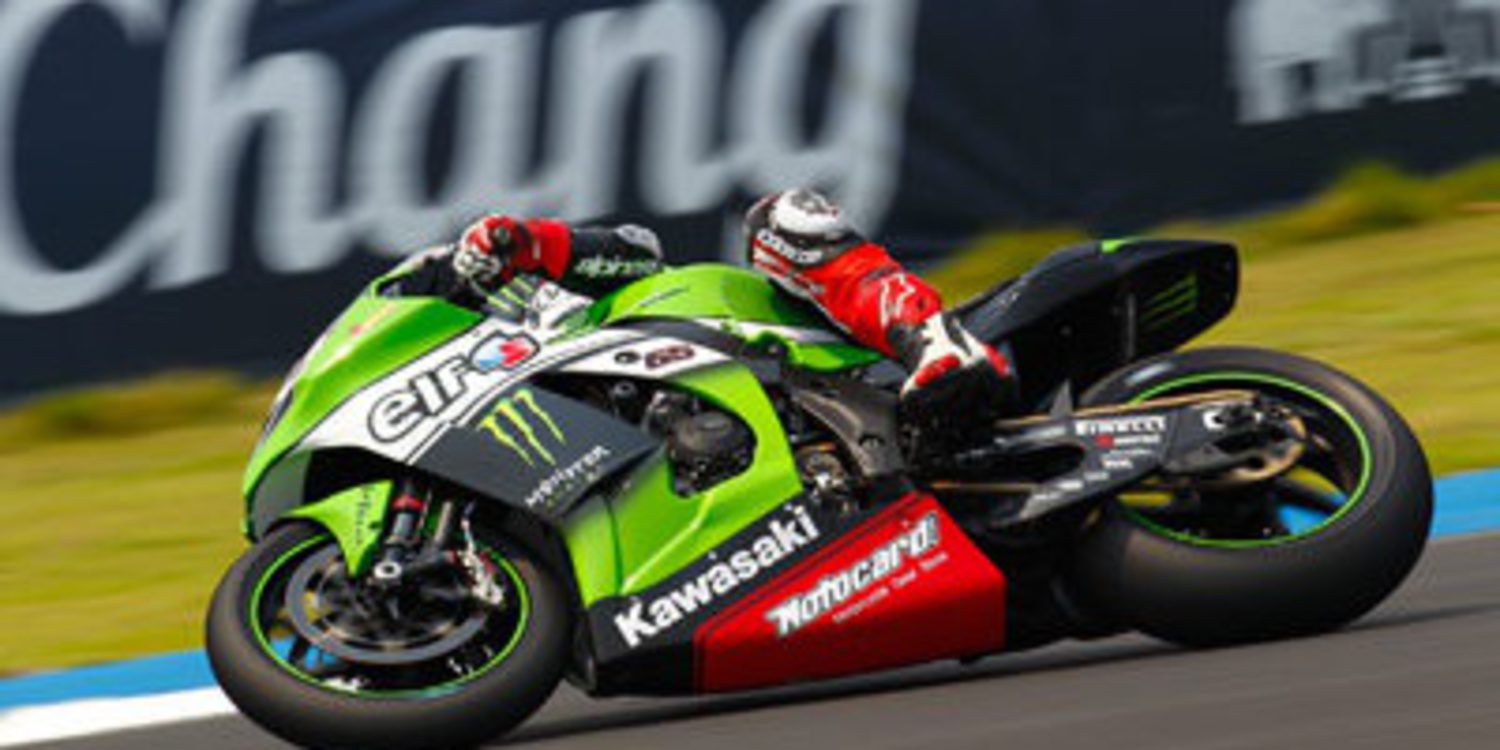 Jonathan Rea empieza mandando en Chang durante el ampliado FP1