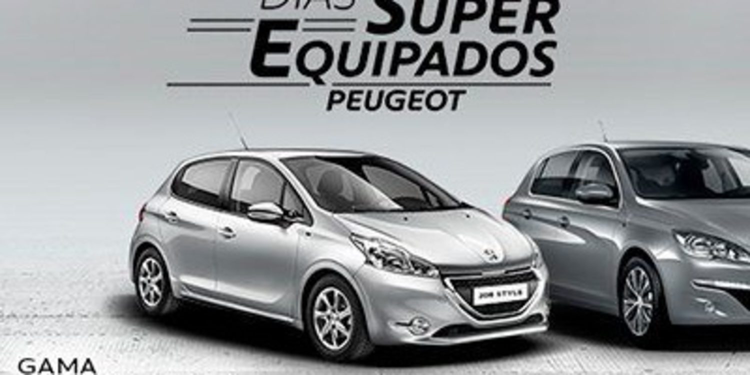 'Días Super Equipados' para la gama Peugeot